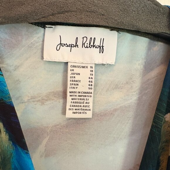 Beautiful wrap over style long sleeve dress, - Picture 4 of 4